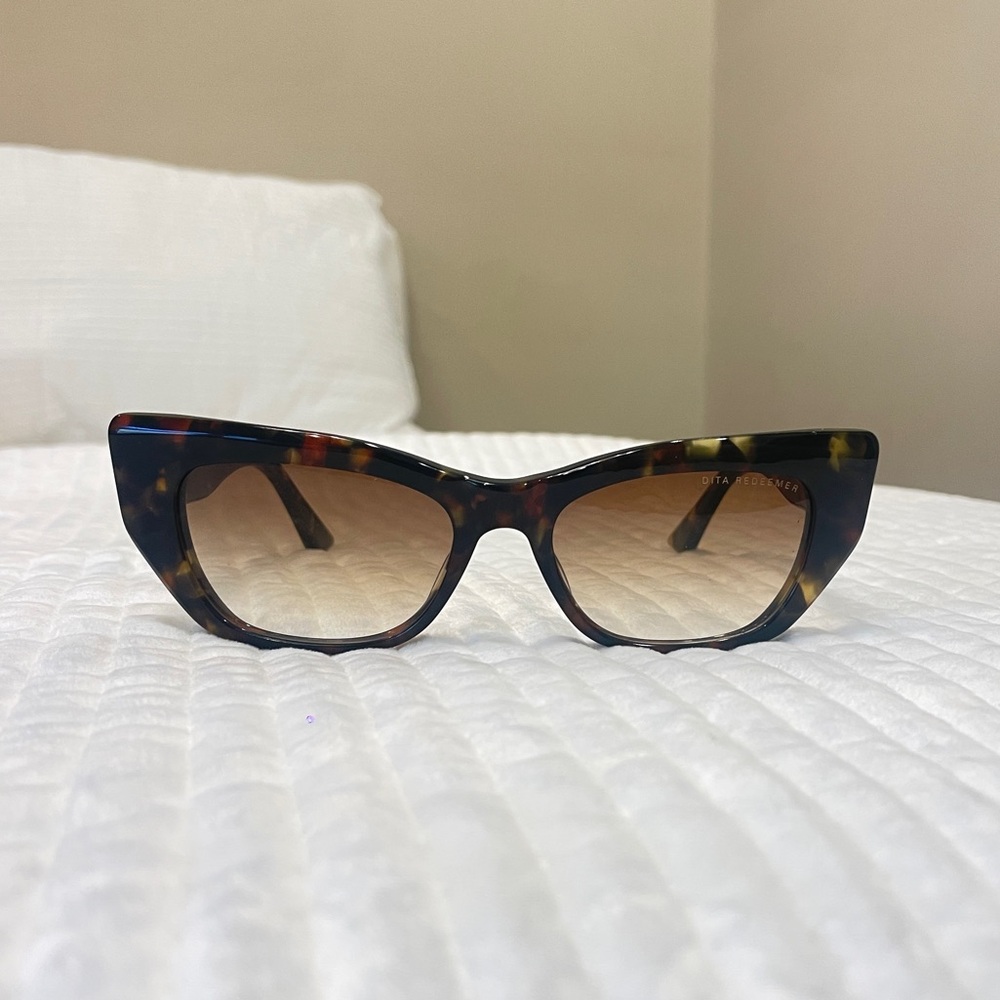 Dita Tortoiseshell Cat-Eye Sunglasses